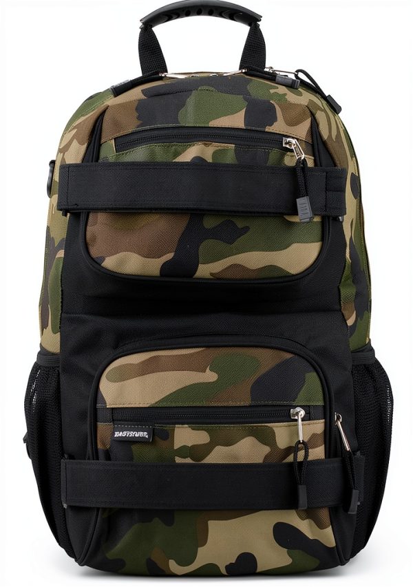 Eastsport Skateboard Backpack Polyester Adjustable Straps-1