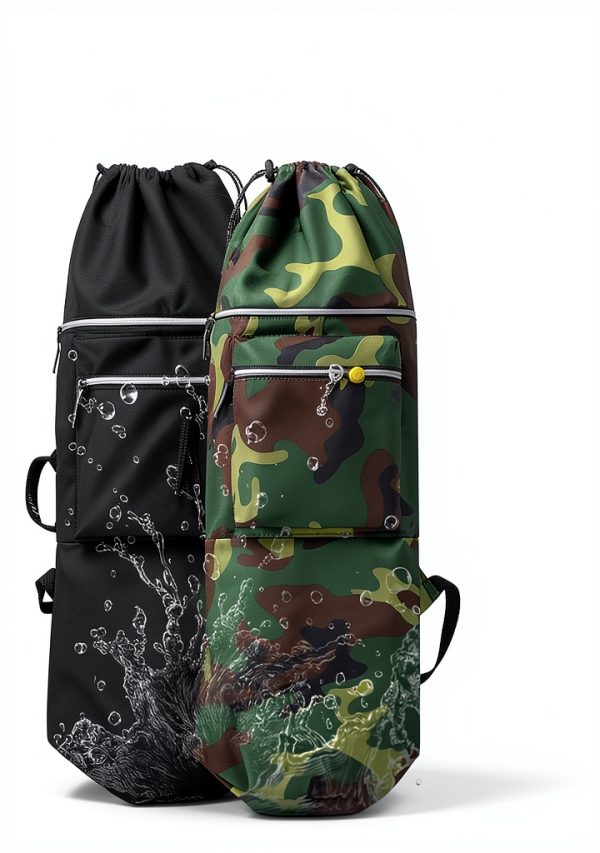 HUIOP Skateboard Bag Water Resistant Adjustable Straps-6