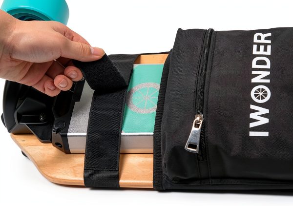 IWONDER Skateboard Bag Polyester Adjustable Strap Unisex-1