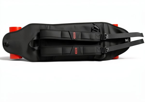 Meepo Long Skateboard Backpack Adjustable Straps Utility-4