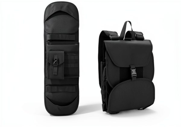 YIBEICO Skateboard Bag Adjustable Strap Durable Polyester-6