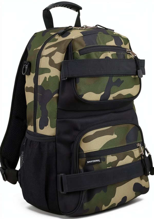 Eastsport Skateboard Backpack Polyester Adjustable Straps-0