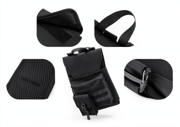 YIBEICO Skateboard Bag Adjustable Strap Durable Polyester-3