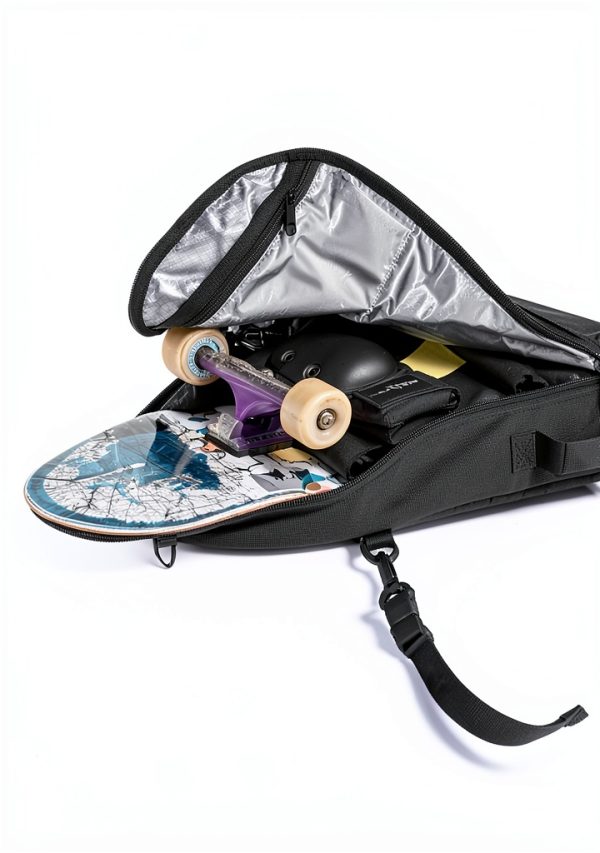 Kyoto Skateboard Bag Ripstop Design Unisex Adult Backpack-6