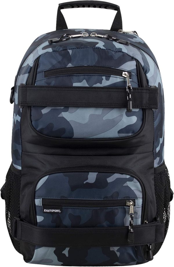 Eastsport Skateboard Backpack Polyester Adjustable Straps-1