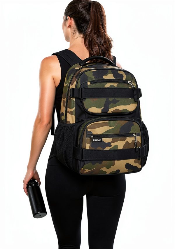 Eastsport Skateboard Backpack Polyester Adjustable Straps-6