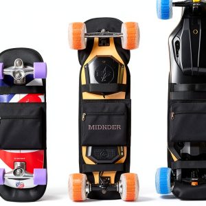 IWONDER Skateboard Bag Polyester Adjustable Strap Unisex-0