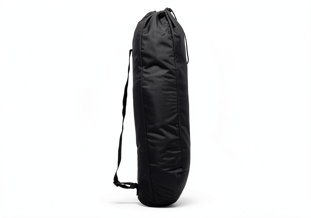 Chiffonade Skateboard Bag showing adjustable strap and foldable design