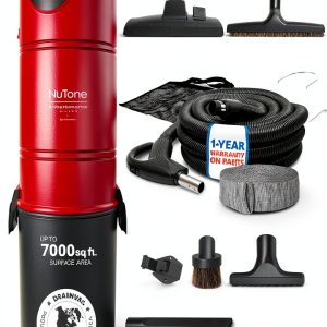 Drainvac Central Vacuum System HEPA Filtration 650 Air Watts-0