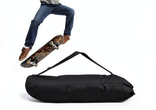 Tbest Skateboard Bag Adjustable Strap Durable Oxford Cloth-2