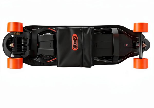 Meepo Long Skateboard Backpack Adjustable Straps Utility-2