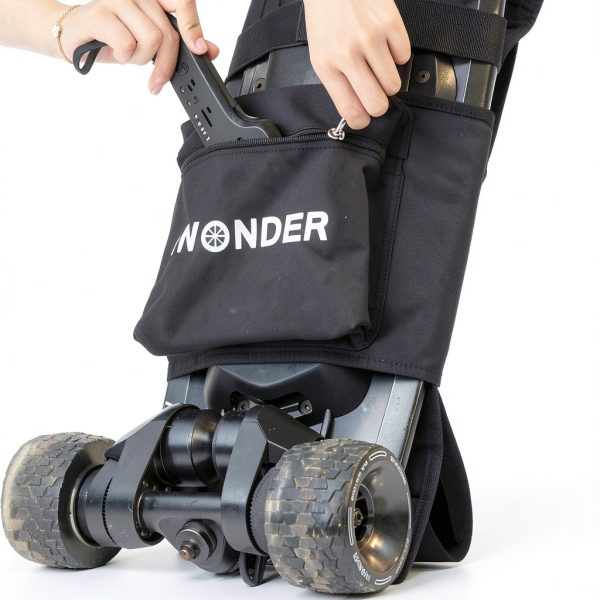 IWONDER Skateboard Bag Polyester Adjustable Strap Unisex-2