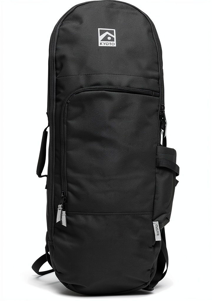 Kyoto Skateboard Bag showing ripstop fabric and pocket details