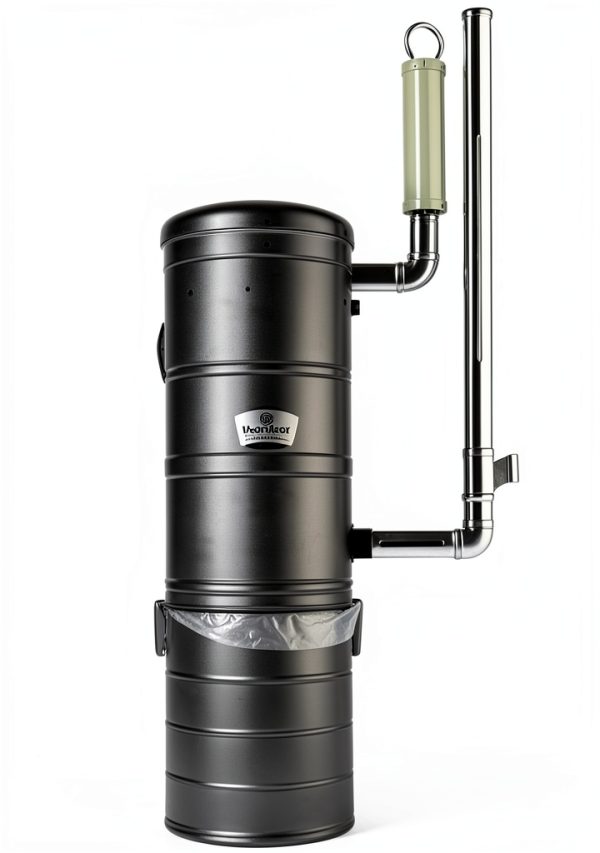 VacuMaid Central Vacuum Canister 525W Slate Grey-1