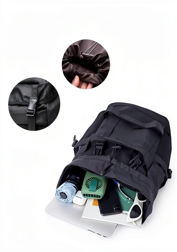 Livbote Skateboard Backpack Nylon Durable Medium-2