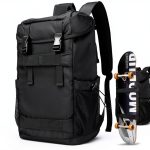 Livbote Skateboard Backpack Nylon Durable Medium-0