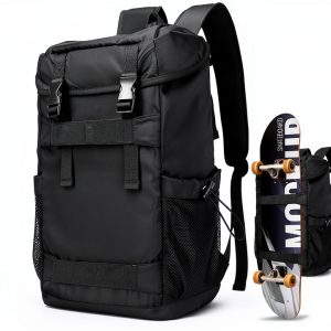 Livbote Skateboard Backpack Nylon Durable Medium-0