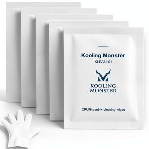 Thermal Paste Remover KLEAN-01 with 20 Large Cleaning Wipes and Gloves-0