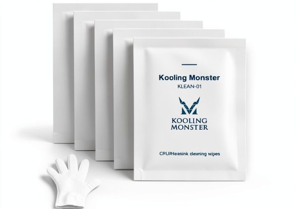 Thermal Paste Remover KLEAN-01 with 20 Large Cleaning Wipes and Gloves-0