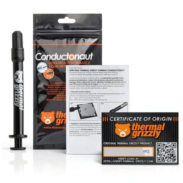 Thermal Grizzly Liquid Metal Paste Conductonaut 1g CPU GPU PS5 Cooling-3