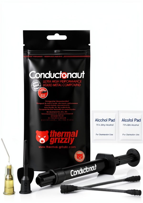 Thermal Grizzly Liquid Metal Paste Conductonaut 1g CPU GPU PS5 Cooling-0